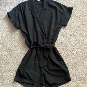 H&M Black Romper